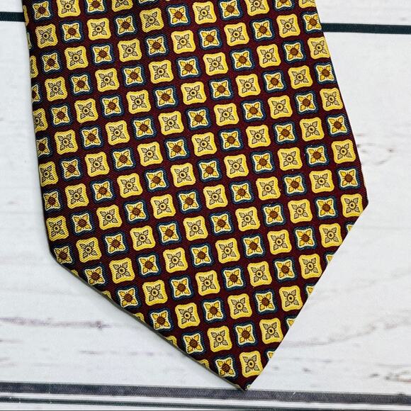 Tommy Hilfiger 100% silk made in Italy tie vintage - Picture 2 of 8